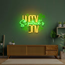 Happy Saint Patrick Day LED Neon Signs - Custom Neon Signs | LED Neon Signs | Zanvis Neon®