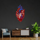 Heart Led Neon Acrylic Artwork - Custom Neon Signs | LED Neon Signs | Zanvis Neon®