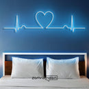 Heart Beat Neon Sign - Custom Neon Signs | LED Neon Signs | Zanvis Neon®