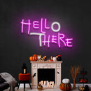 Hell Here Led Neon Sign Halloween Light Decor