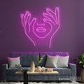 Hold Face Neon Sign - Custom Neon Signs | LED Neon Signs | Zanvis Neon®