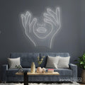 Hold Face Neon Sign - Custom Neon Signs | LED Neon Signs | Zanvis Neon®