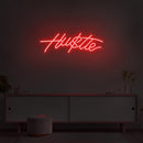 HU$TLE Neon Sign - Custom Neon Signs | LED Neon Signs | Zanvis Neon®