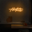 HU$TLE Neon Sign - Custom Neon Signs | LED Neon Signs | Zanvis Neon®