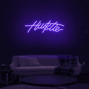 HU$TLE Neon Sign - Custom Neon Signs | LED Neon Signs | Zanvis Neon®