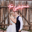 Custom Wedding Neon Signs - Custom Neon Signs | LED Neon Signs | Zanvis Neon®