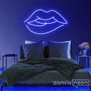 Irresistible Lips Neon Sign - Custom Neon Signs | LED Neon Signs | Zanvis Neon®