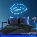 Irresistible Lips Neon Sign - Custom Neon Signs | LED Neon Signs | Zanvis Neon®