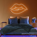 Irresistible Lips Neon Sign - Custom Neon Signs | LED Neon Signs | Zanvis Neon®