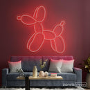 Inflatable Dog Balloon Neon Sign - Custom Neon Signs | LED Neon Signs | Zanvis Neon®