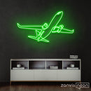 The Airplane Neon Sign - Custom Neon Signs | LED Neon Signs | Zanvis Neon®