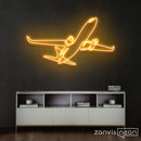 The Airplane Neon Sign - Custom Neon Signs | LED Neon Signs | Zanvis Neon®