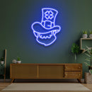 Irish Leprechaun Head Saint Patrick Day LED Neon Signs - Custom Neon Signs | LED Neon Signs | Zanvis Neon®