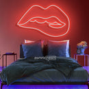 Irresistible Lips Neon Sign - Custom Neon Signs | LED Neon Signs | Zanvis Neon®