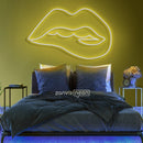 Irresistible Lips Neon Sign - Custom Neon Signs | LED Neon Signs | Zanvis Neon®