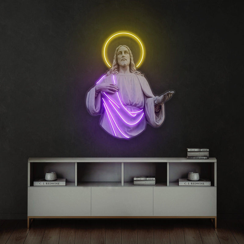 Jesus Chris Led Neon Acrylic Artwork Zanvis Neon