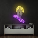 Julius Caesar Led Neon Acrylic Artwork Zanvis Neon