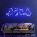 Kitty Neon Sign - Custom Neon Signs | LED Neon Signs | Zanvis Neon®
