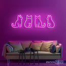 Kitty Neon Sign - Custom Neon Signs | LED Neon Signs | Zanvis Neon®