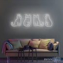 Kitty Neon Sign - Custom Neon Signs | LED Neon Signs | Zanvis Neon®