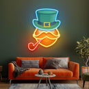 Leprechaun Beard St Patrick Day LED Neon Signs - Custom Neon Signs | LED Neon Signs | Zanvis Neon®