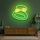 Leprechaun Hat Saint Patrick Day LED Neon Signs Lights - Custom Neon Signs | LED Neon Signs | Zanvis Neon®