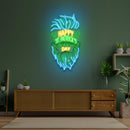 Leprechaun Head Saint Patrick Day LED Neon Signs - Custom Neon Signs | LED Neon Signs | Zanvis Neon®