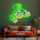 Leprechaun Saint Patrick Day LED Neon Signs - Custom Neon Signs | LED Neon Signs | Zanvis Neon®