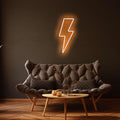 Lightning Strike Neon Sign - Custom Neon Signs | LED Neon Signs | Zanvis Neon®