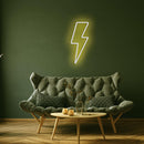 Lightning Strike Neon Sign - Custom Neon Signs | LED Neon Signs | Zanvis Neon®