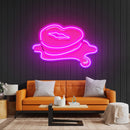 Lip Butter Led Neon Acrylic Artwork - Custom Neon Signs | LED Neon Signs | Zanvis Neon®