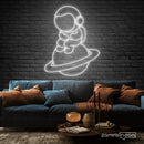 Lonely Astronaut Neon Sign - Custom Neon Signs | LED Neon Signs | Zanvis Neon®