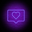 Insta Love Neon Sign - Custom Neon Signs | LED Neon Signs | Zanvis Neon®