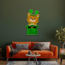 Lucky Kitty Saint Patrick Day LED Neon Signs - Custom Neon Signs | LED Neon Signs | Zanvis Neon®