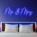 MR MRS Neon Sign - Custom Neon Signs | LED Neon Signs | Zanvis Neon®