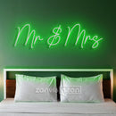 MR MRS Neon Sign - Custom Neon Signs | LED Neon Signs | Zanvis Neon®