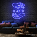 Magic Hands Neon Sign - Custom Neon Signs | LED Neon Signs | Zanvis Neon®