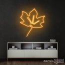 Maple Leaf Neon Sign - Custom Neon Signs | LED Neon Signs | Zanvis Neon®