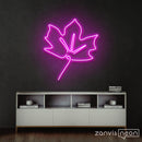 Maple Leaf Neon Sign - Custom Neon Signs | LED Neon Signs | Zanvis Neon®