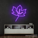 Maple Leaf Neon Sign - Custom Neon Signs | LED Neon Signs | Zanvis Neon®
