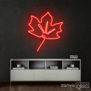 Maple Leaf Neon Sign - Custom Neon Signs | LED Neon Signs | Zanvis Neon®