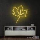 Maple Leaf Neon Sign - Custom Neon Signs | LED Neon Signs | Zanvis Neon®