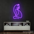 Minimalist Cat Neon Sign - Custom Neon Signs | LED Neon Signs | Zanvis Neon®