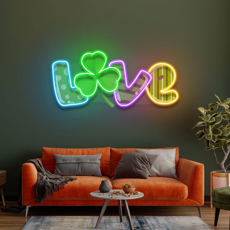 Mixing Pattern Saint Patrick Day LED Neon Signs - Custom Neon Signs | LED Neon Signs | Zanvis Neon®