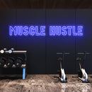 Muscle Hustle Neon Sign - Custom Neon Signs | LED Neon Signs | Zanvis Neon®