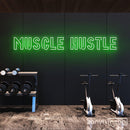 Muscle Hustle Neon Sign - Custom Neon Signs | LED Neon Signs | Zanvis Neon®