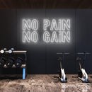 No Pain No Gain Neon Sign - Custom Neon Signs | LED Neon Signs | Zanvis Neon®