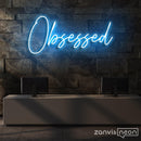 Obsessed Neon Sign - Custom Neon Signs | LED Neon Signs | Zanvis Neon®