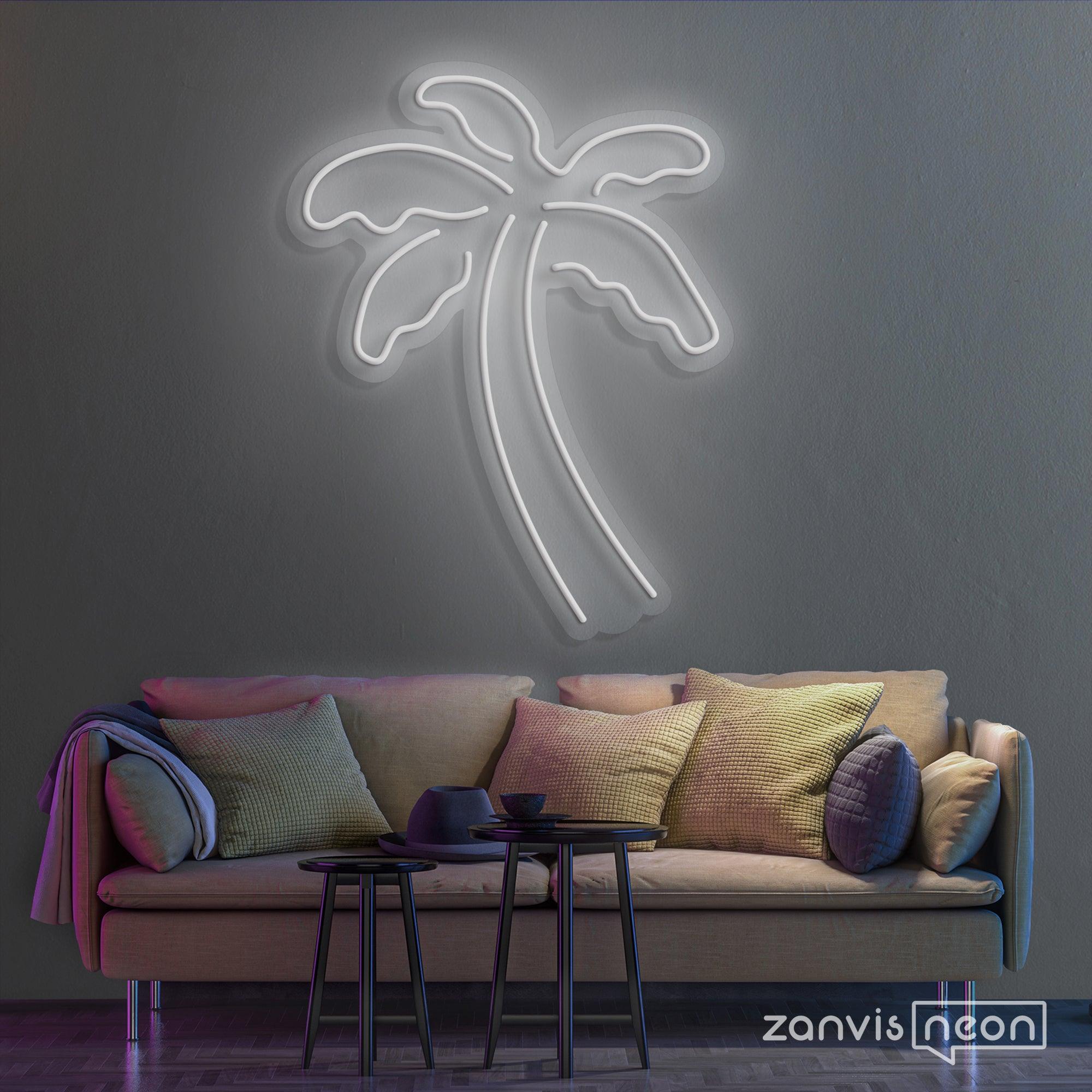 Cheap Custom Light Blue White-Royal 3D Pattern Design Palm Trees