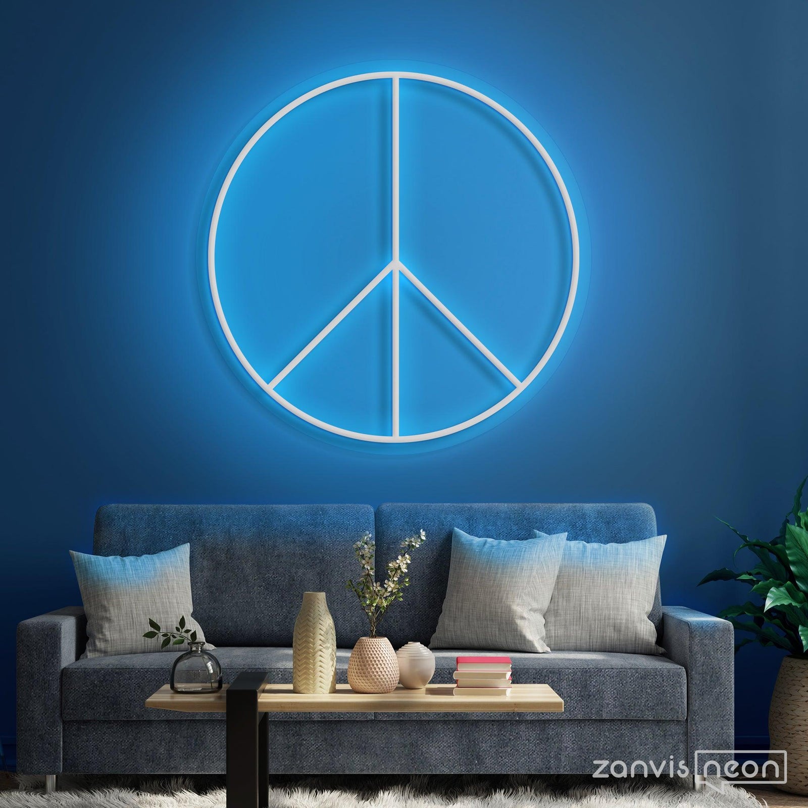 Peace Neon Sign